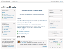 Tablet Screenshot of moodle.johncabot.edu