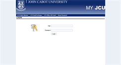Desktop Screenshot of myjcu.johncabot.edu